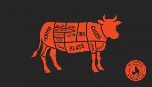 Blister's BBQ divvies up the cow for you.